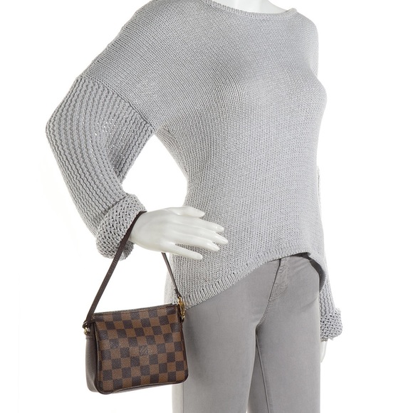 damier ebene trousse make up bag pochette